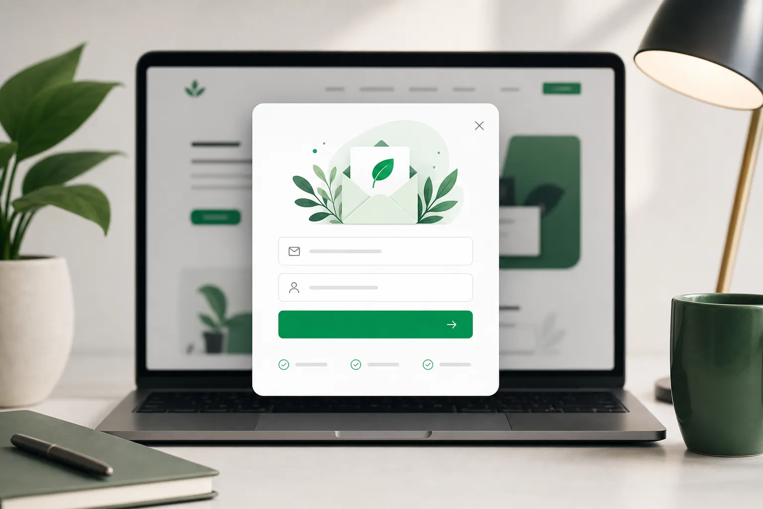 Grow your list with signup forms that fit your site